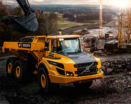 Locação de Caminhão Volvo A30F – MP